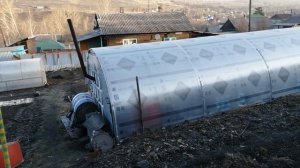 Как я увеличил срок службы поликарбоната на моей теплице в 2 раза.