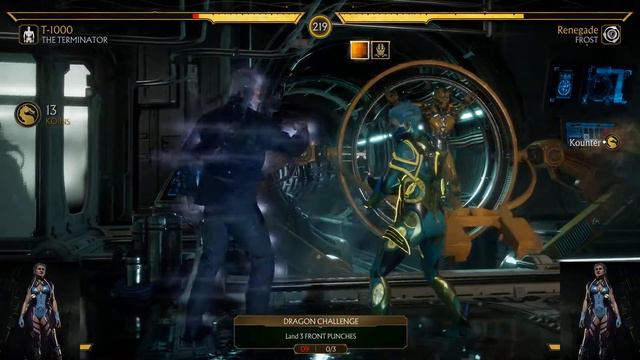 Mortal Kombat 11: Frost is T-X & I love it! смотреть онлайн