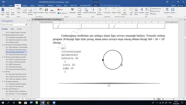 ALPLogo Proqramlaşdırma Mühiti - Online Dərs