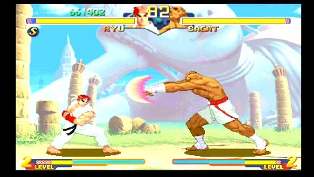 Street Fighter Alpha Anthology ps2 gameplay смотреть онлайн