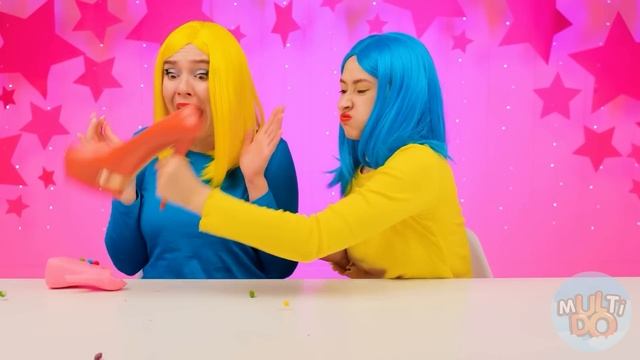Desafio Chocolate vs Comida de Verdade #2 | 100 Camadas de Chocolate por Multi DO Fun смотреть онлайн