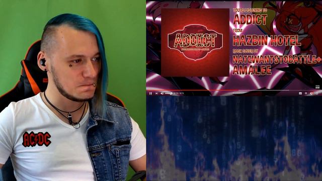 РЕАКЦИЯ Hazbin Hotel - ADDICT | ROCK ВЕРСИЯ | ОТЕЛЬ ХАЗБИН - ЖАЖДА РЕАКЦИЯ смотреть онлайн