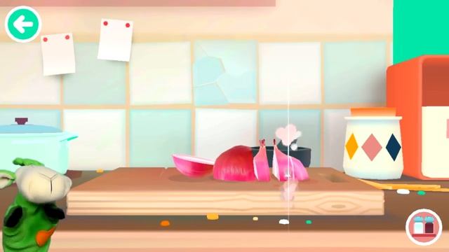 Весёлая Готовка Челлендж в игре Toca Kitchen 2 Салат и смузи для снеговика Игровой мультик для дете смотреть онлайн