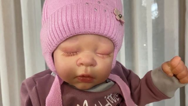 ОБЗОР НА НОВУЮ КУКЛУ РЕБОРН #reborndoll #rebornbaby #куклареборн