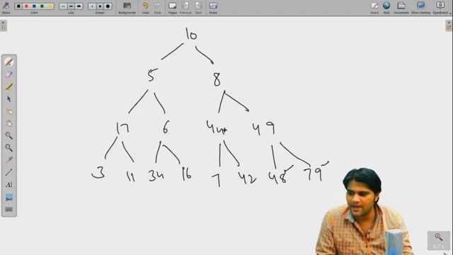 Constructor for Linear Time Complexity of Heap | Hashmap and Heap | D S and Algorithms in JAVA смотреть онлайн