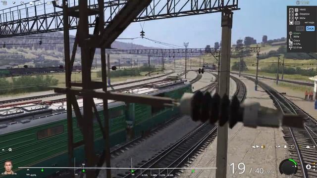 Trainz Railroad Simulator 2019. Продолжаем наше путешествие по Челябинской области. смотреть онлайн