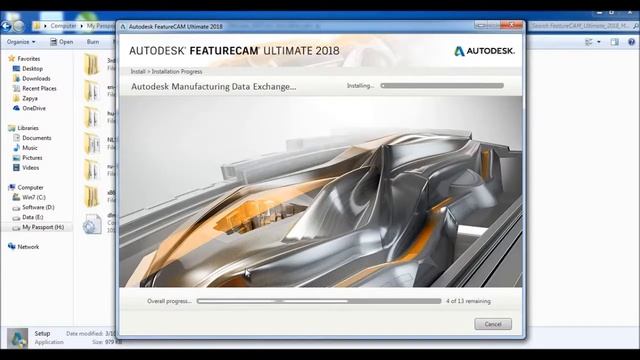 Autodesk Feature CAM 2018 Installation смотреть онлайн