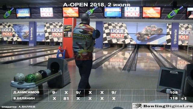 A-OPEN Коломенская, финал 2 июля 2018 смотреть онлайн