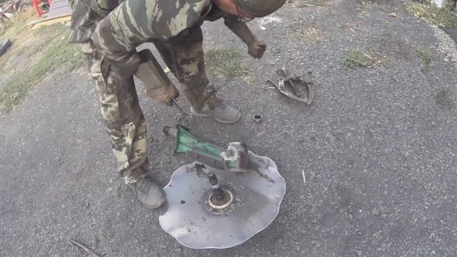 Ремонт дискатора АГ- 2.4 .Repair of the AG-2.4 diskator with your own hands. смотреть онлайн
