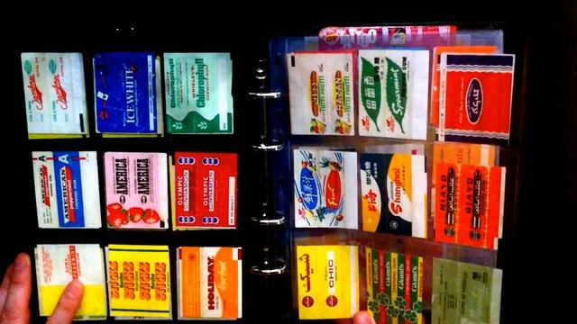Коллекция оберток от жвачек в пластинках (Sticks Gum Wrappers Collection) смотреть онлайн