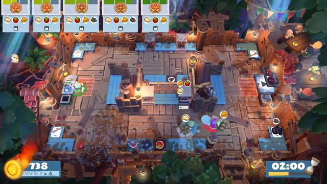 OverCooked 2 прохождение