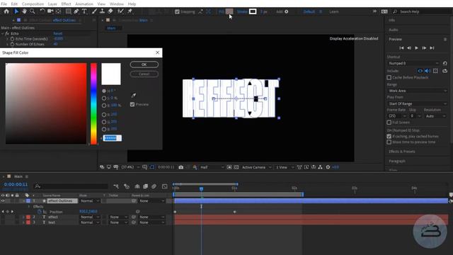 3 Trendy Ideas Echo Effect in Adobe After Effects | Looped animation смотреть онлайн
