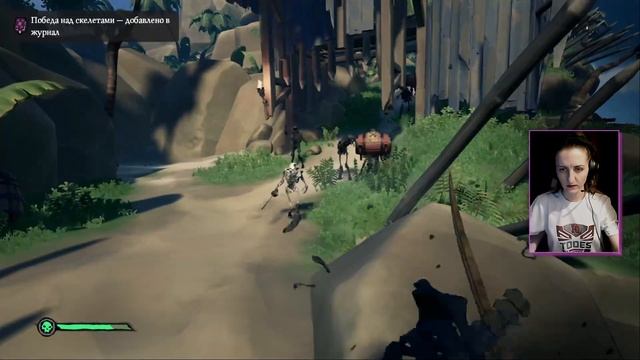 Стрим. Sea of Thieves. #2. Что такое метка "Черепа"? На поиски сокровищ. смотреть онлайн