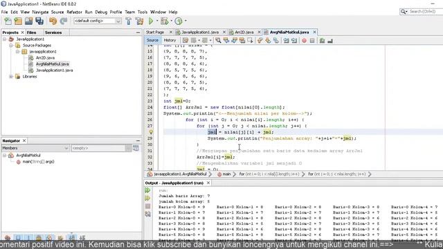 5.1 Memahami Array 2D Pemrograman Java- Kuliah online Komputer di STEKOM смотреть онлайн