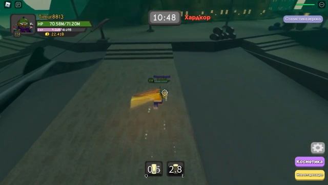 Пытаюсь ПОЛУЧИТЬ КОСМЕТИКУ Dungeon Quest ROBLOX #3 смотреть онлайн