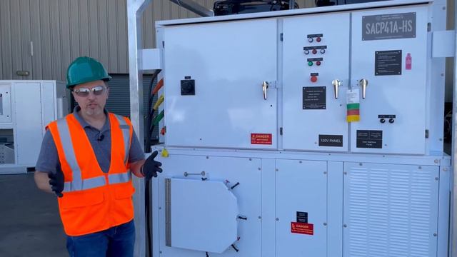 SACP41A HS 40 Ton Rental AC Unit Overview & Start up смотреть онлайн