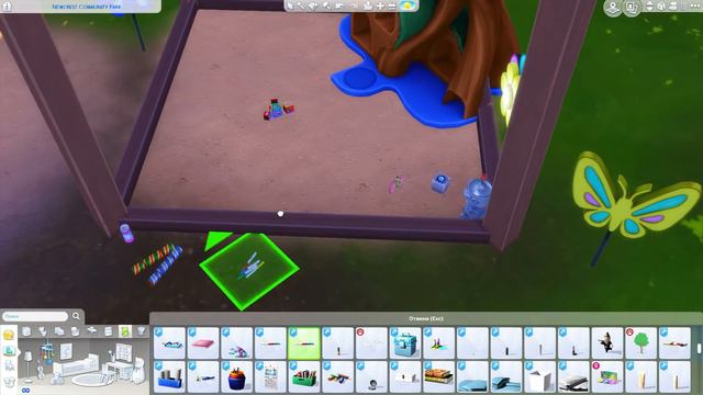 Sims 4: Строительство+СС 🌭 "ПАРК ДЛЯ БАРБЕКЮ" смотреть онлайн
