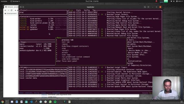 [ Docker 8 ] Lazydocker - The terminal Docker UI смотреть онлайн