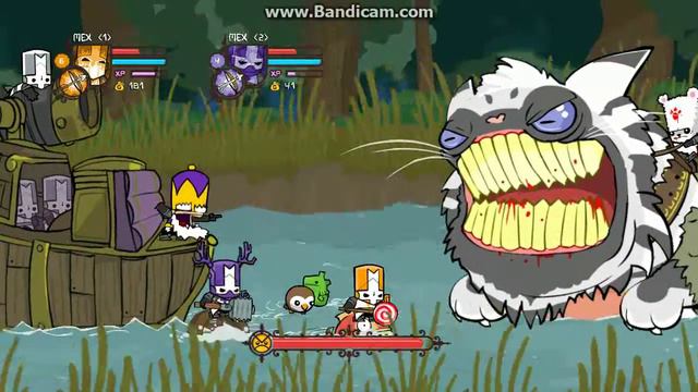 №4 акула или кот прохождение Castle Crashers