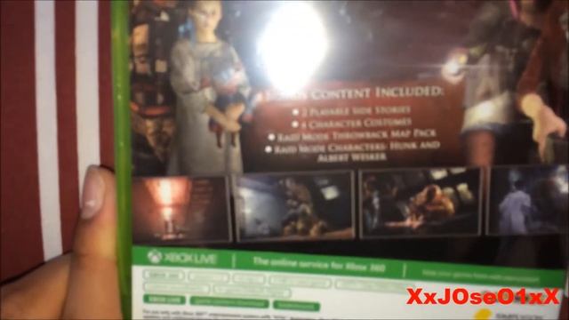 unboxing Resident Evil:Revelations 2 Xbox 360 HD 1080P смотреть онлайн
