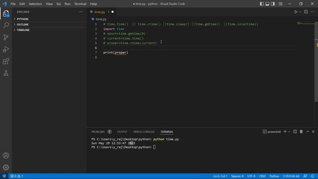 Time Module in python (part 02) in Hindi || python Programming || Get Code. смотреть онлайн