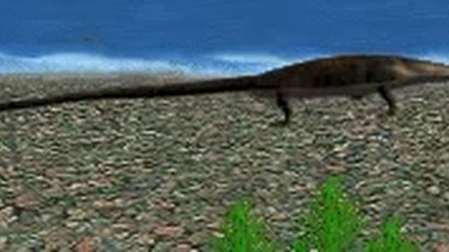 Dinosaur Safari (Late Triassic) Clip #11: Tanystropheus смотреть онлайн