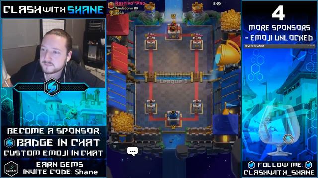 TROPHY PUSHING to MASTER LEAGUE 5000 TROPHY - Live Ladder - Clash Royale смотреть онлайн