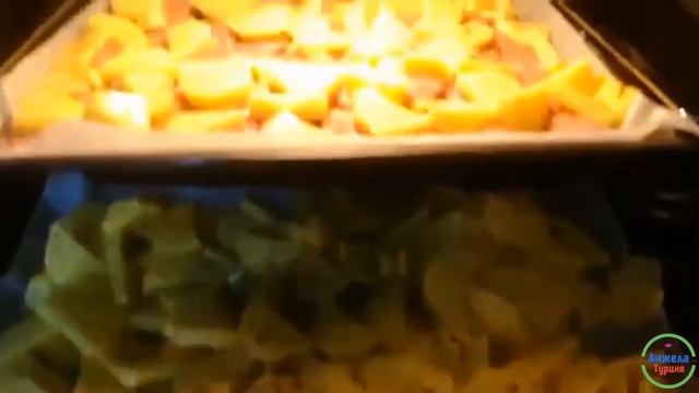 катлеты с картошкой в духовке ,самый вкусный ужин или обед особенно для детей смотреть онлайн