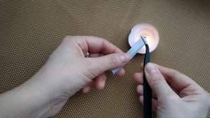 Простые бантики с хвостиками. Своими руками. Из ленты 2.5