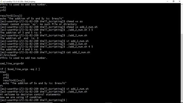 Complete Shell Scripting | Decision Control statements of Shell Scripting смотреть онлайн