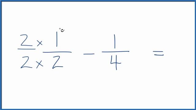 How to Find 1/2 - 1/4 : (1/2 minus 1/4) смотреть онлайн