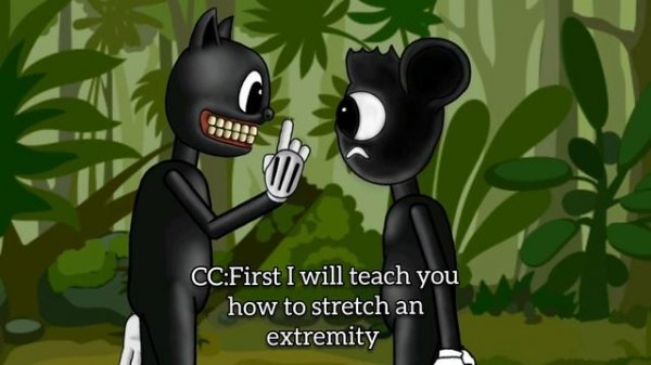 Cartoon Cat,Cartoon Dog and Cartoon Mouse become friends