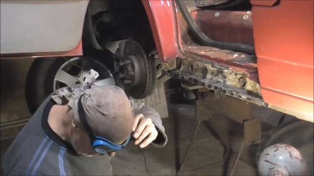 VOLKSWAGEN T4. Часть 1. КАКОЙ ПОРОГ ЛУЧШЕ - кустарный или заводской? смотреть онлайн