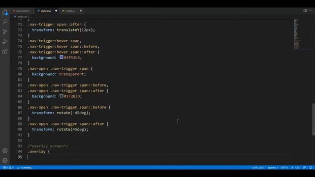 off canvas menu #HTML #CSS #jQuery #WebDesign смотреть онлайн
