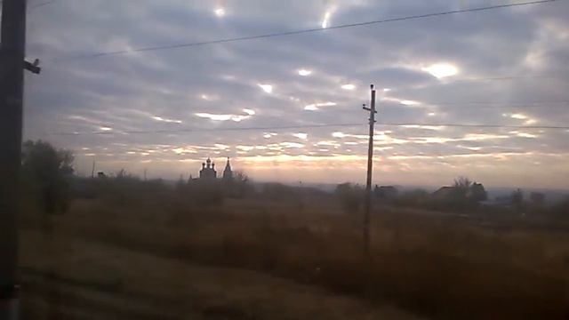 Поезд 143с Кисловодск-Москва __ Отправление от станции Грязи Ворон смотреть онлайн