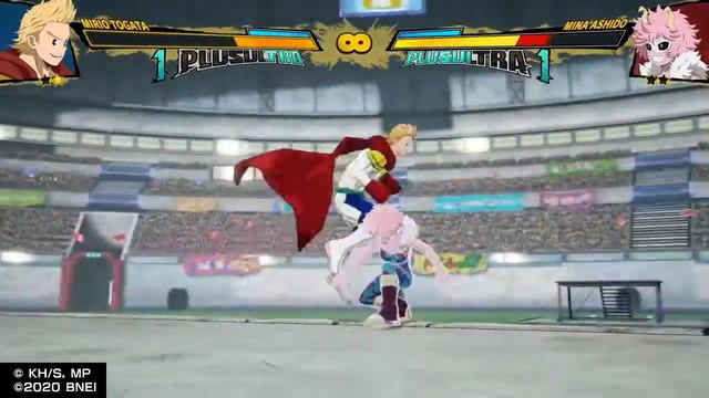 My Hero Ones Justice 2 (PS4) Mirio Togata VS Mina Ashido смотреть онлайн
