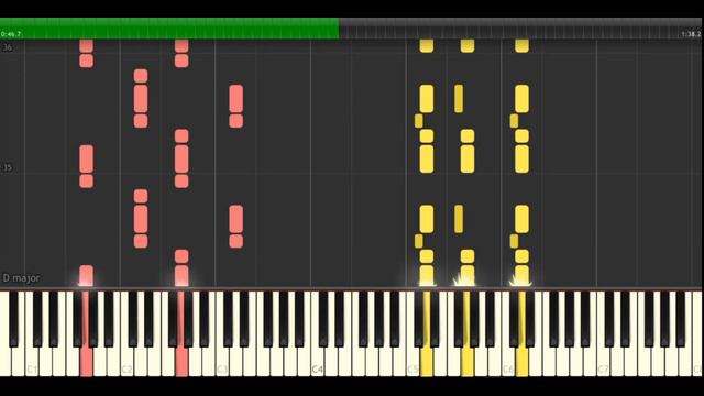 HAZBIN HOTEL - Inside of Every Demon is a Rainbow (Synthesia Tutorial/Piano Cover) смотреть онлайн