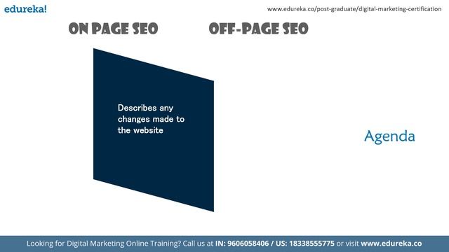 Off-Page Vs On-Page SEO Techniques | SEO Tutorial For Beginners | Digital Marketing Course | Edurek