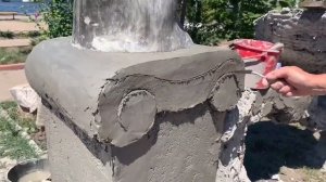 ☝️Вот такой у нас получился камень из Арт бетона. ✌️