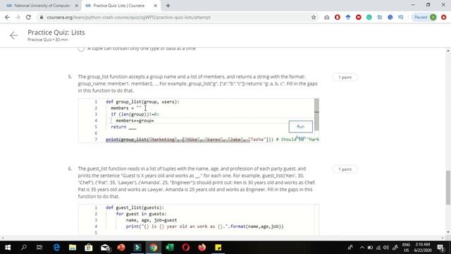 Crash Course on Python Coursera Week 4- Full solved | Google IT Automation with Python || 2020 смотреть онлайн