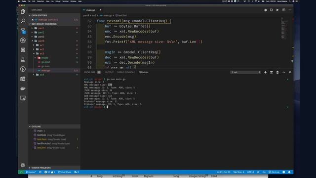ep22.4 - Protobuf message encoding and decoding смотреть онлайн