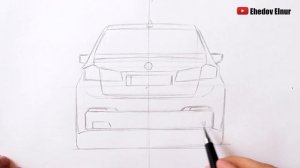 Как нарисовать машину BMW M5