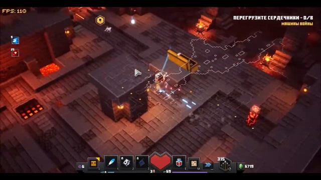 Minecraft Dungeons ПЫЛАЮЩАЯ КУЗНИЦА 10 СЕКРЕТОВ смотреть онлайн