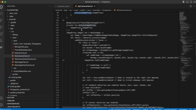 Face detection using Mlkit in Flutter project with AvFoundation & display in ImageView смотреть онлайн