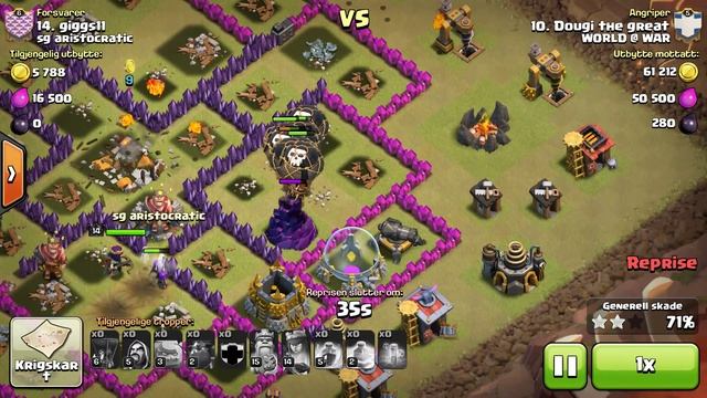 Clan War School Ep1 - 3 Star Attacks смотреть онлайн