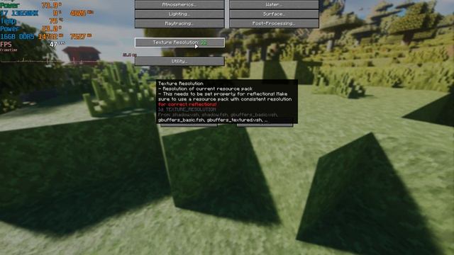 Testing different Minecraft shaders on RTX 4060 смотреть онлайн