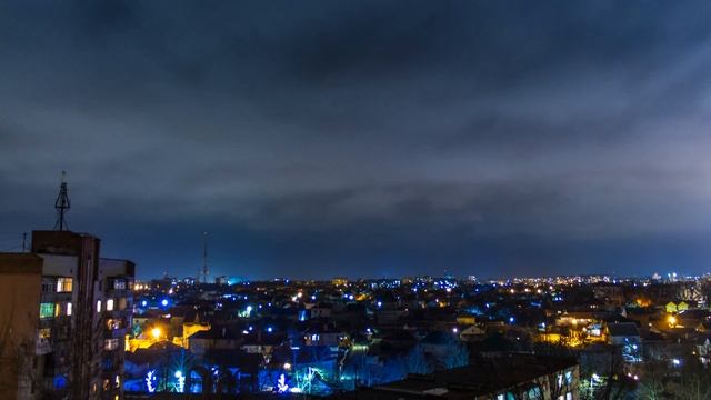 Kherson night timelapse смотреть онлайн