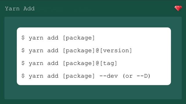 Ruby Snack 66: Package Management with Yarn смотреть онлайн