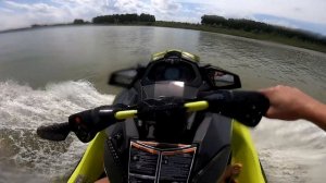 Девушка слетела с гидроцикла BRP Sea Doo RXP 300 | Влог на Спортбайке