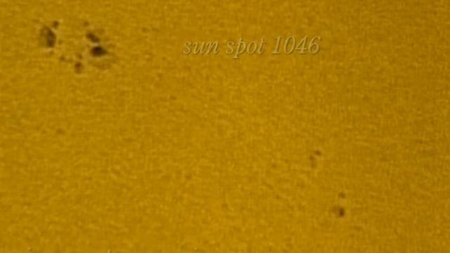 sunspot 1046 and 1048 observation • from `the kleinfriesen observatory 48´ смотреть онлайн